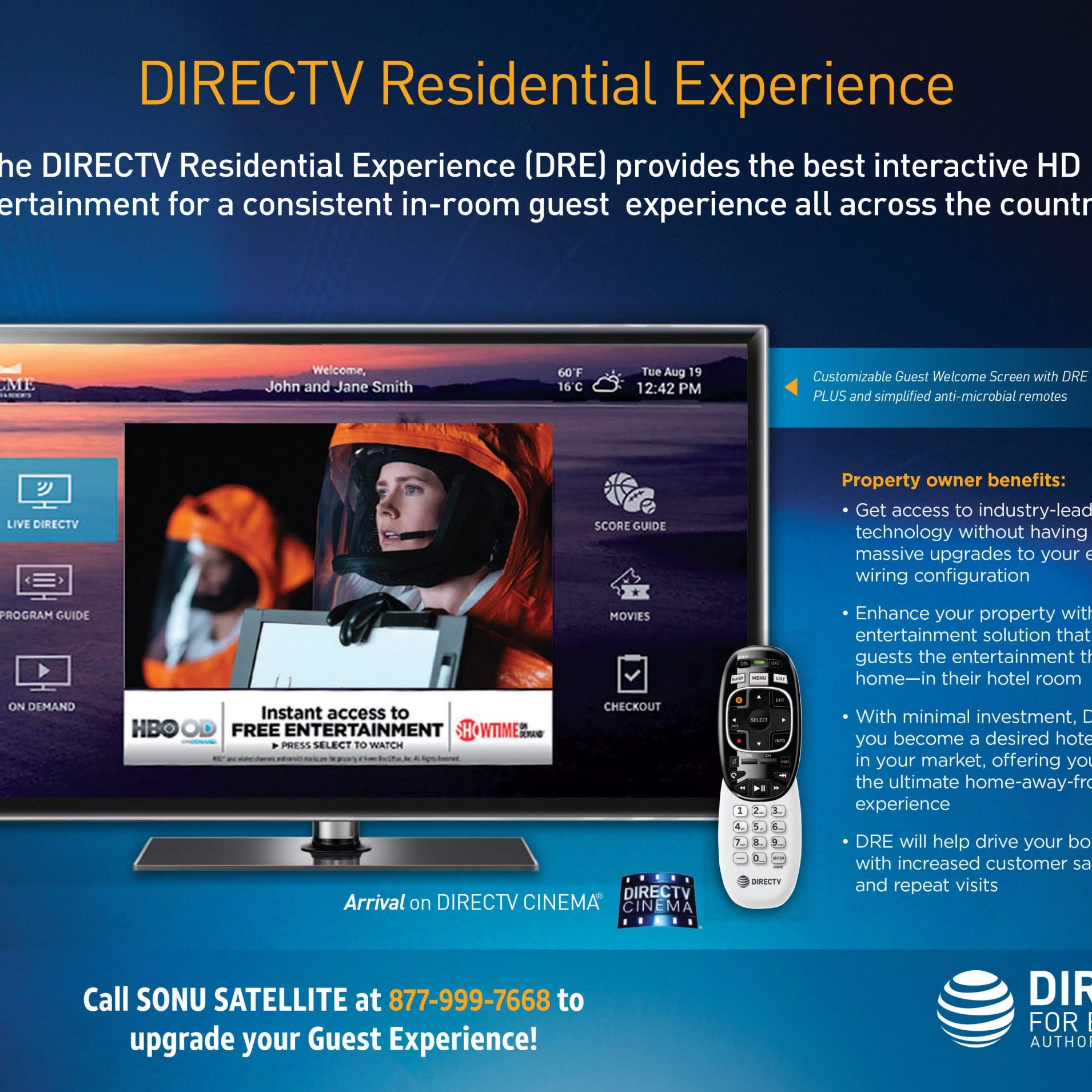 DRE DirecTV Residential Experience